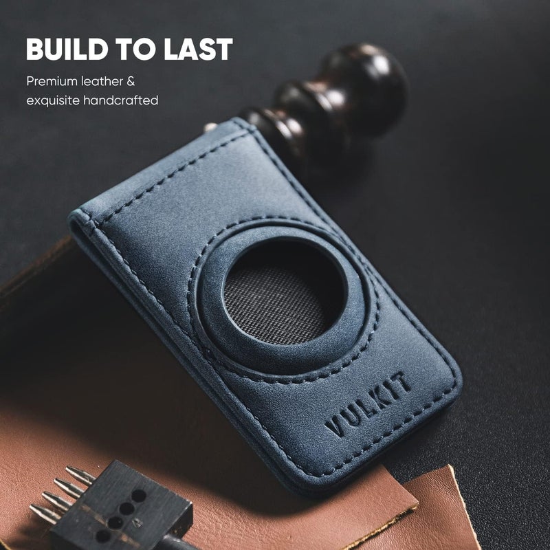 VULKIT Men's Magnetic Money Clip with Airtag Holder - Airtag NOT Included- Holds Up to 15 Cash or 8 Cards - Image 5